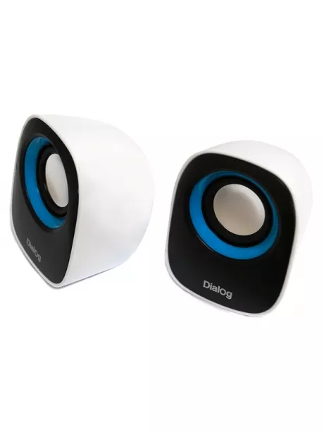 колонки Dialog Colibri AC-06UP black/white