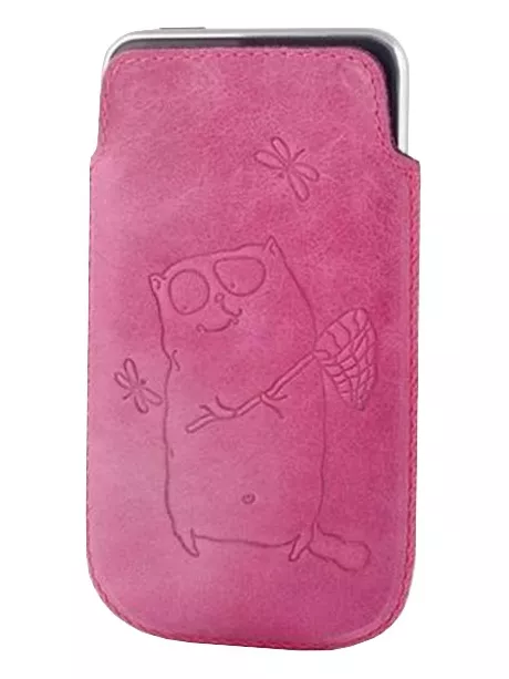 футляр Deeson Flip-net iPhone розовый