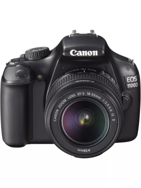зеркальный фотоаппарат Canon EOS 1100D KIT 18-55 IS II black