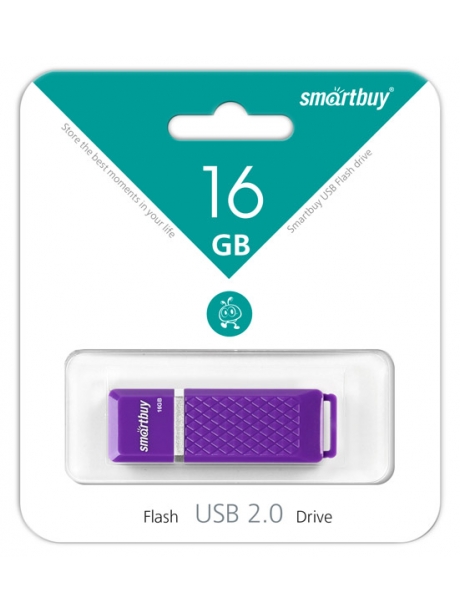 флешка USB SmartBuy Quartz series 16Gb violet
