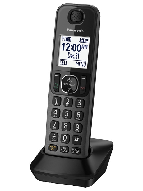 дополнительная трубка Panasonic KX-TGFA30RU grey