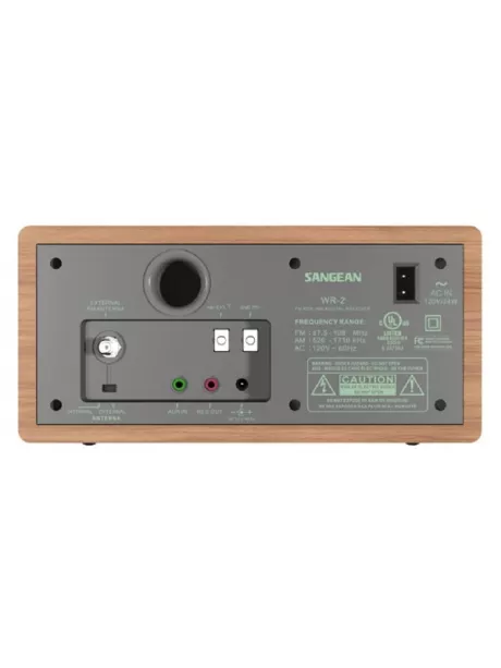 Радиоприемник с пультом управления Sangean WR-2 walnut