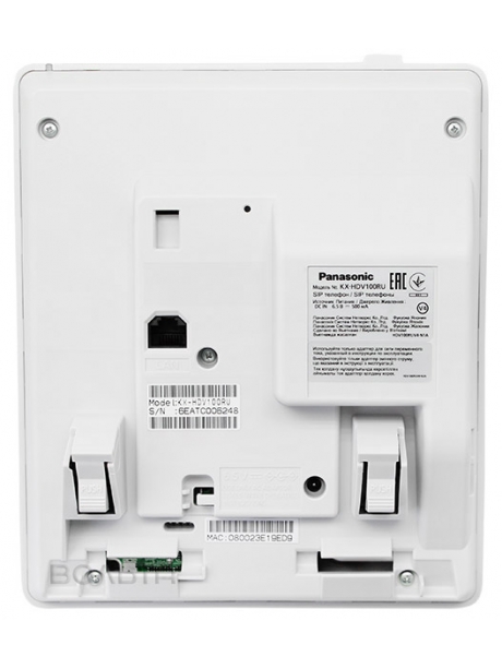 VoIP телефон Panasonic KX-HDV100RU white