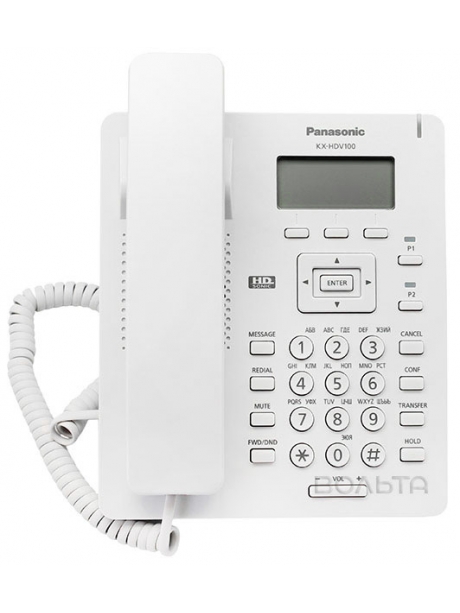 VoIP телефон Panasonic KX-HDV100RU white