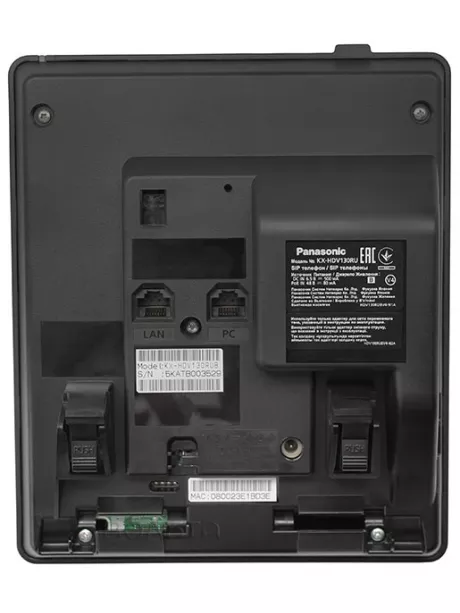 VoIP телефон Panasonic KX-HDV130RU black
