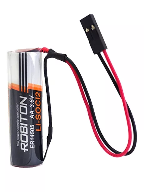 батарейка с коннектором Dupont 2,54 (BLS-2) Robiton ER 14505-DP (AA) 