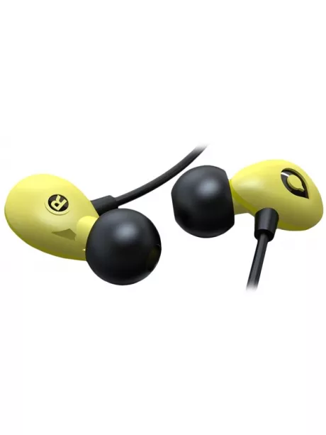 наушники с микрофоном для iPhone Accutone Pegasus yellow