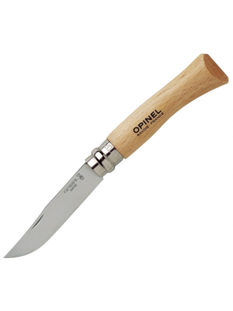 складной нож Opinel №07 Stainless Steel бук