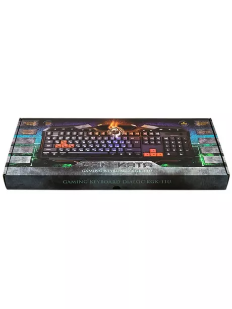 клавиатура игровая Dialog KGK-11U black