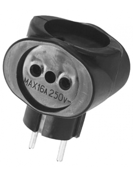 тройник электрический BLACKMOR ST314 TC-3 черный