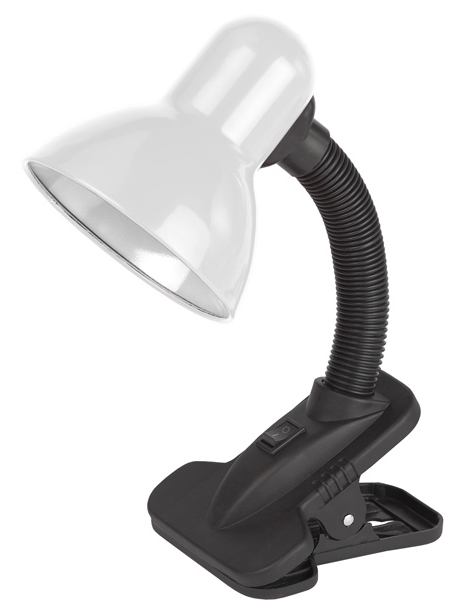 светильник настольный ЭРА N-102-E27-40W white