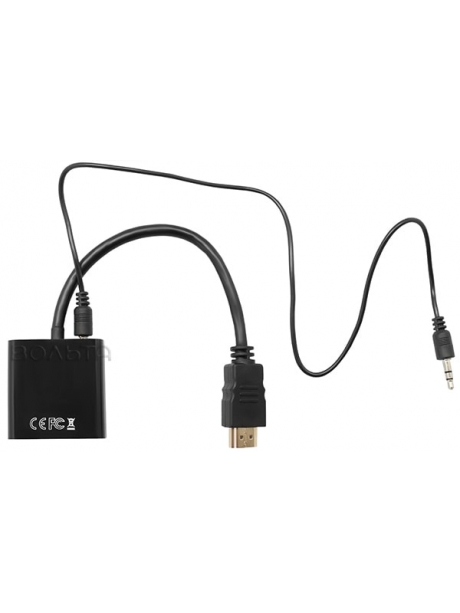 адаптер Cablexpert HDMI>VGA 19M/15F 