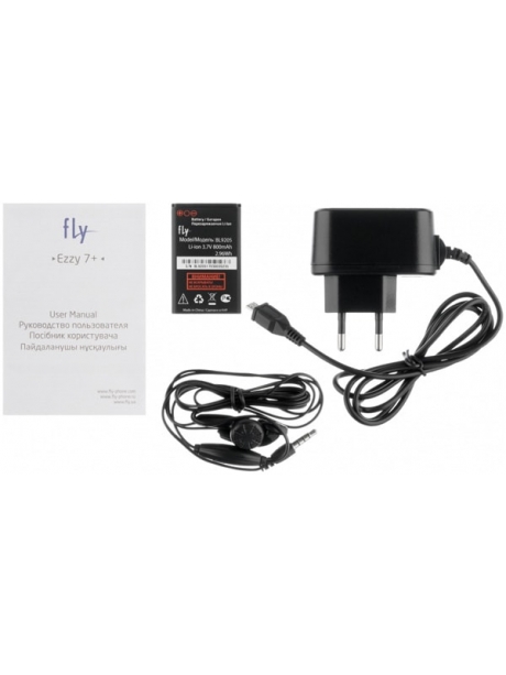 телефон для пожилых Fly Ezzy 7+ black