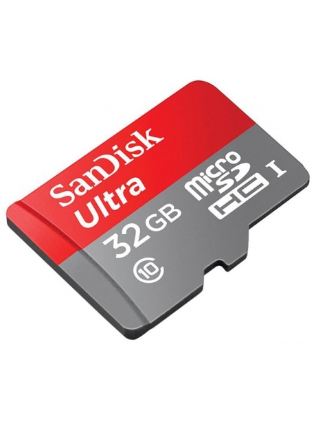 карта памяти SanDisk 32Gb microSDHC Class 10 Ultra 80Mb/s без адап 