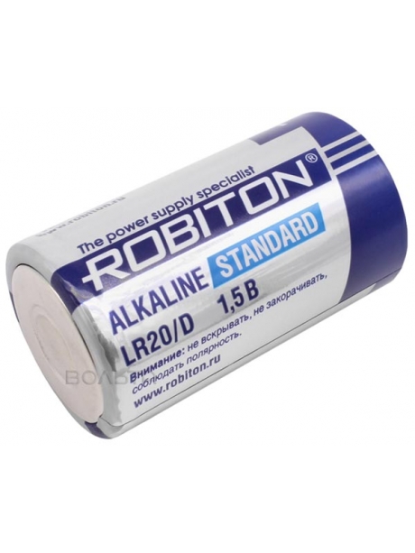 батарейки (2 шт.) Robiton STANDARD LR20/D-SR2 