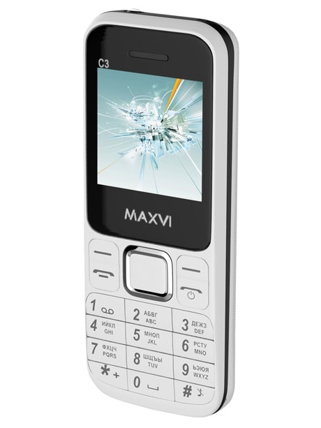 мобильный телефон Maxvi C3 white