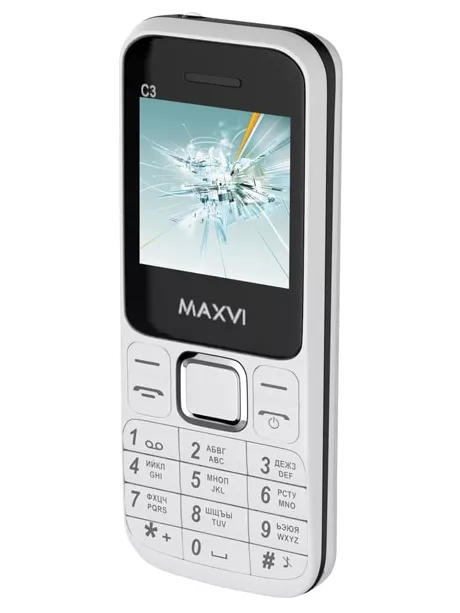 мобильный телефон Maxvi C3 white