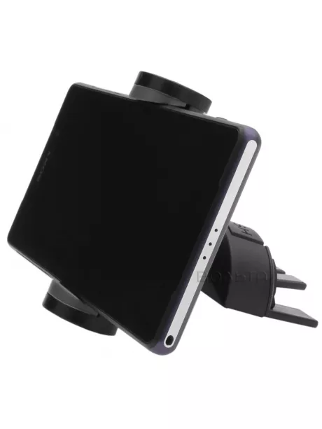 автомобильный держатель для телефона в CD слот Ppyple CD-D5 black