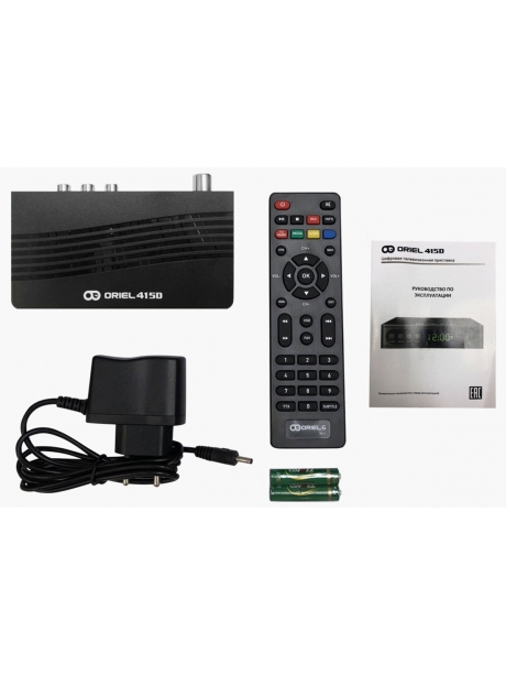 ТВ-тюнер DVB-T2 Oriel 415D black