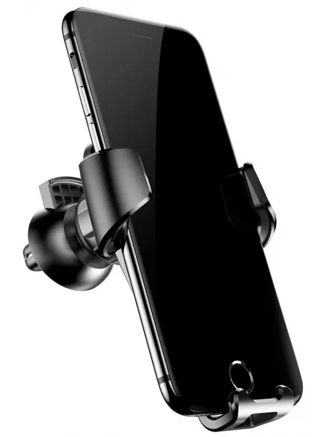 автомобильный держатель на решетку воздуховода Baseus Gravity Car Mount black