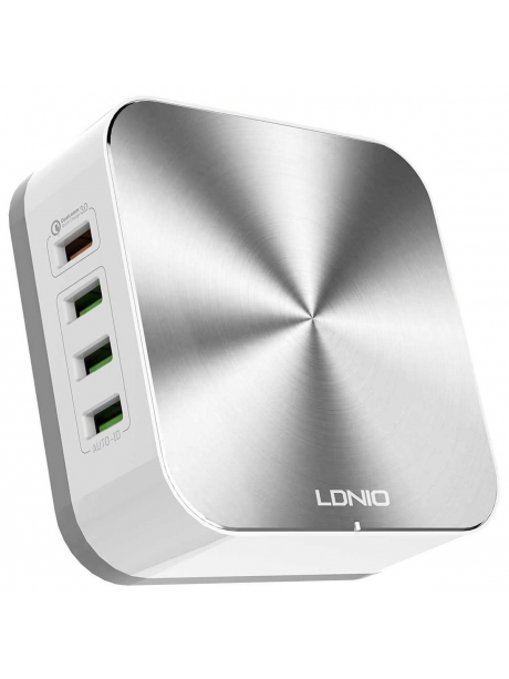универсальное USB зарядное устройство LDNIO A8101 8USB silver white
