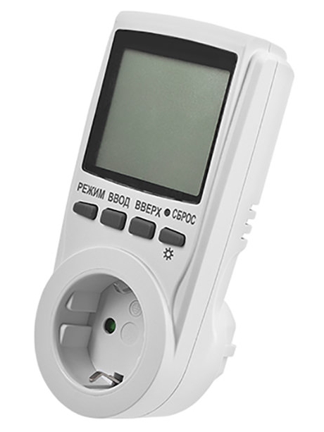 цифровой ваттметр Robiton PM-3 white