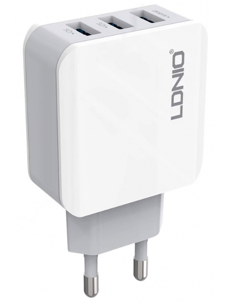 USB зарядное устройство LDNIO A3301 3USB*3,1A white