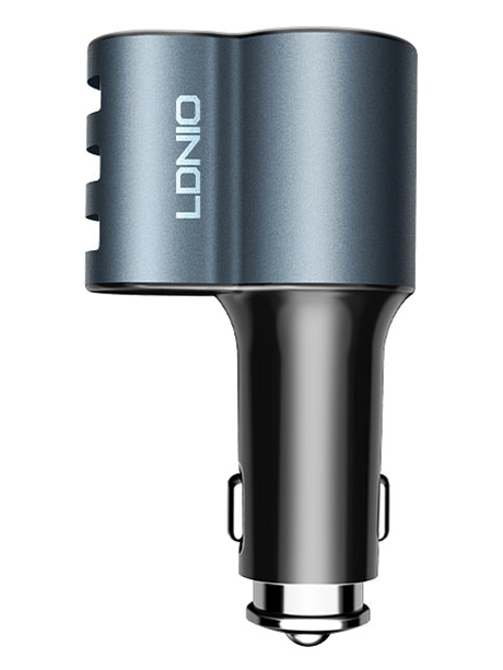 автомобильное зарядное устройство LDNIO АЗУ CM11 3USB*5,1A + micro USB cable black