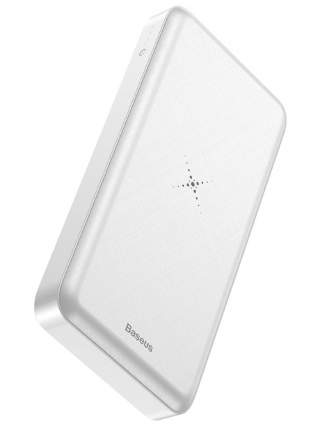 внешний аккумулятор с беспроводной зарядкой Baseus M36 Wireless Charger Powerbank 10000mAh white