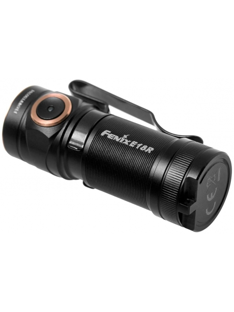 светодиодный фонарь с магнитной зарядкой Fenix E18R черный