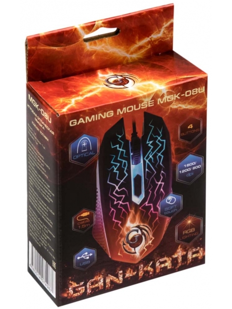 игровая мышь Dialog Gan-Kata MGK-08U black