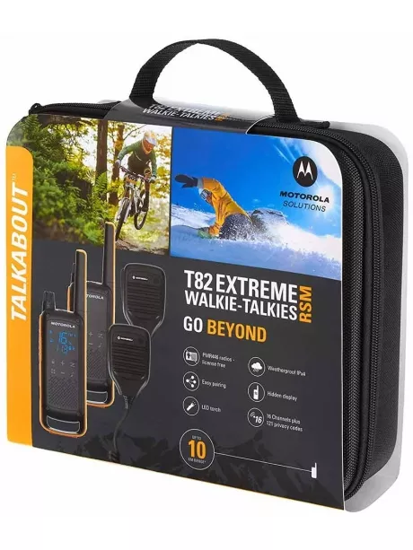 портативная рация для похода (2 шт) Motorola TALKABOUT T82 Extreme RSM 