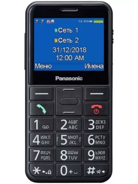 телефон для пожилых Panasonic TU150 black