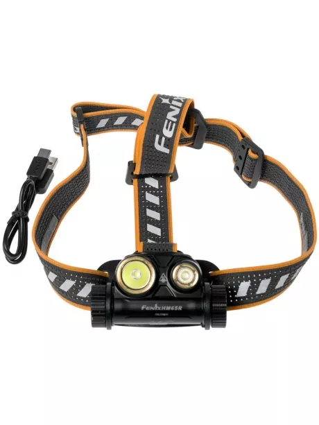 налобный фонарь Fenix HM65R black