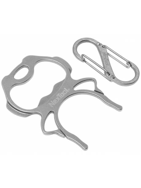 мультитул брелок NexTool Grin Bar KT5014 silver