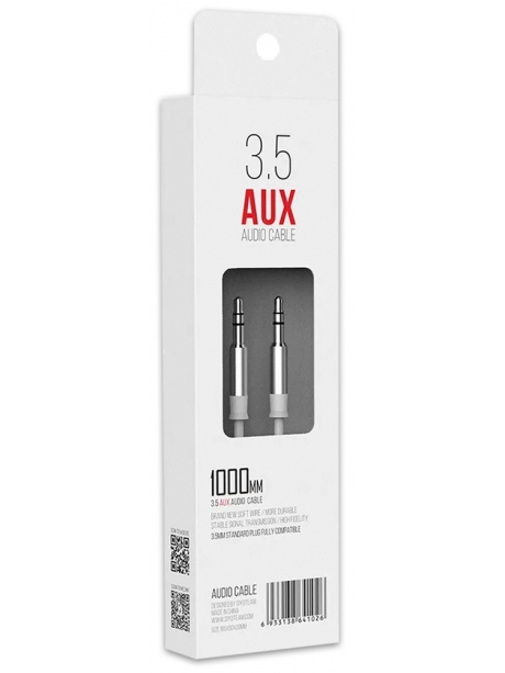 AUX кабель LDNIO LS-Y01 AUX cable white