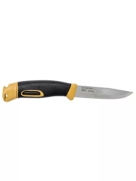 нож с огнивом Morakniv Spark yellow
