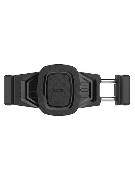 держатель Hoco CA38 Platinum sharp air outlet in-car holder black