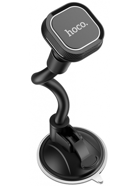 магнитный держатель на стекло Hoco CA55 Astute series windshield car holder black gray