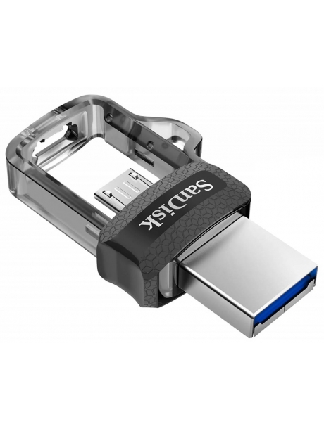 OTG флешка USB 3.0 SanDisk Ultra Dual Drive m3.0 128GB black