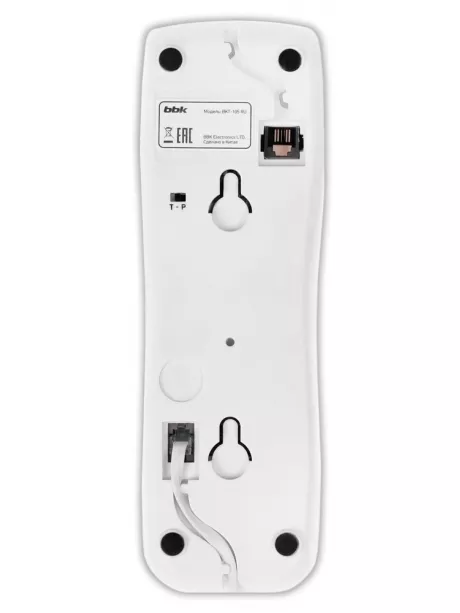 телефонный аппарат BBK BKT-105 белый