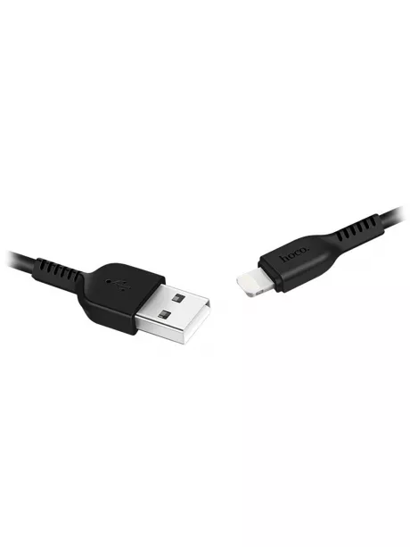 кабель передачи данных Hoco X20 Flash lightning 1m black