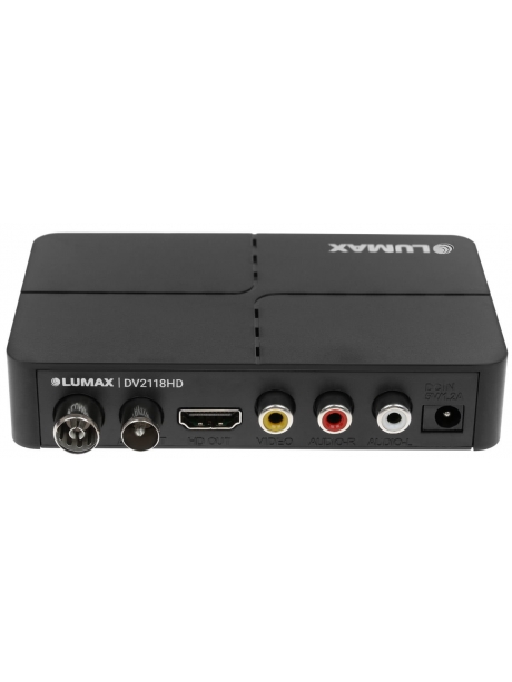 ТВ-тюнер DVB-T2 с поддержкой Wi-Fi Lumax DV2118HD black
