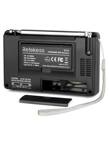 цифровой карманный радиоприемник Retekess V111 