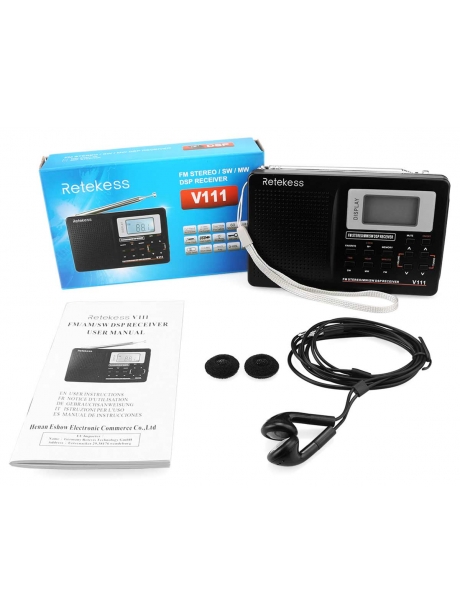 цифровой карманный радиоприемник Retekess V111 