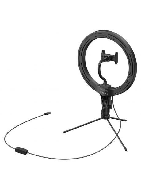 настольная подставка Baseus Live Stream Holder-table Stand (10-inch Light Ring) black