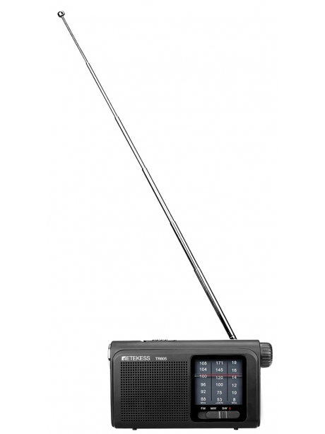 портативный цифровой радиоприемник Retekess TR605 black