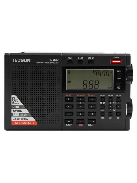 цифровой радиоприемник с хорошим приемом Tecsun PL-330 (export version) black