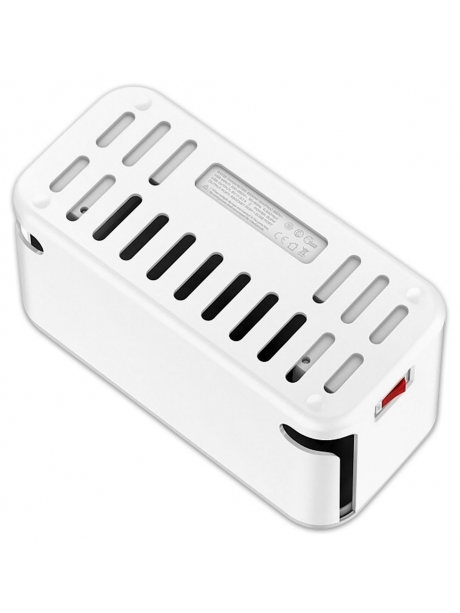 сетевой фильтр удлинитель LDNIO SC5309 3USB*5 розеток 2м white