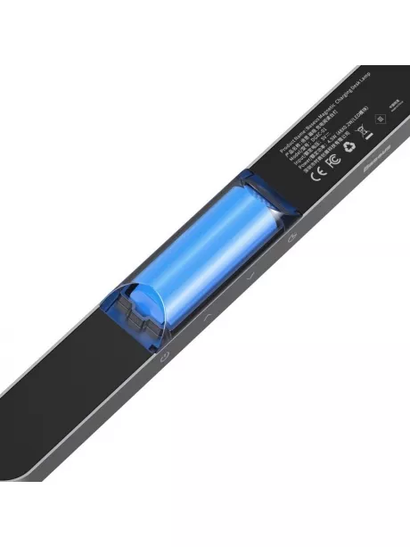 аккумуляторный светильник на магните Baseus Magnetic Stepless Dimming Charging Desk Lamp deep grey